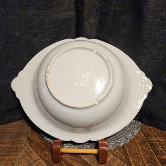 Haeger 4060 - Large Serving Bowl VTG - Picture 6 of 8
